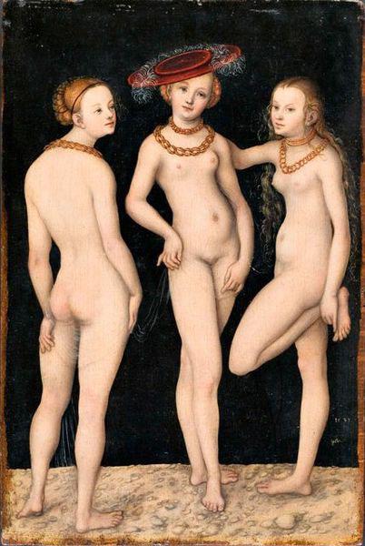 Lucas Cranach the Elder The Three Graces